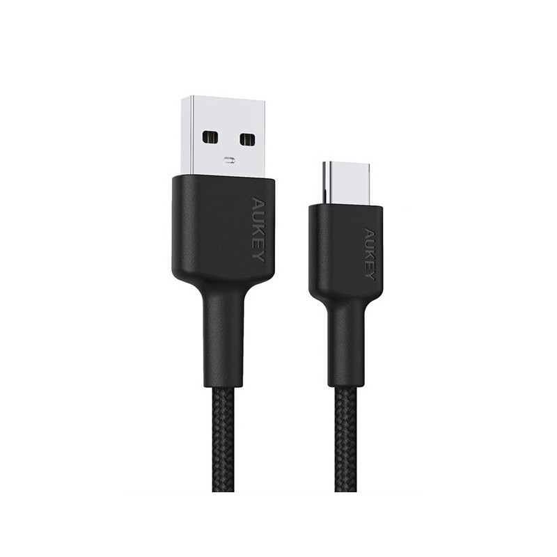 CB-CD30 nylonowy kabel USB C - USB A | 0.9m | 3A | 60W PD | … | PartsPC.pl