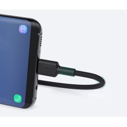 CB-CD30 nylonowy kabel USB C - USB A | 0.9m | 3A | 60W PD | … | PartsPC.pl