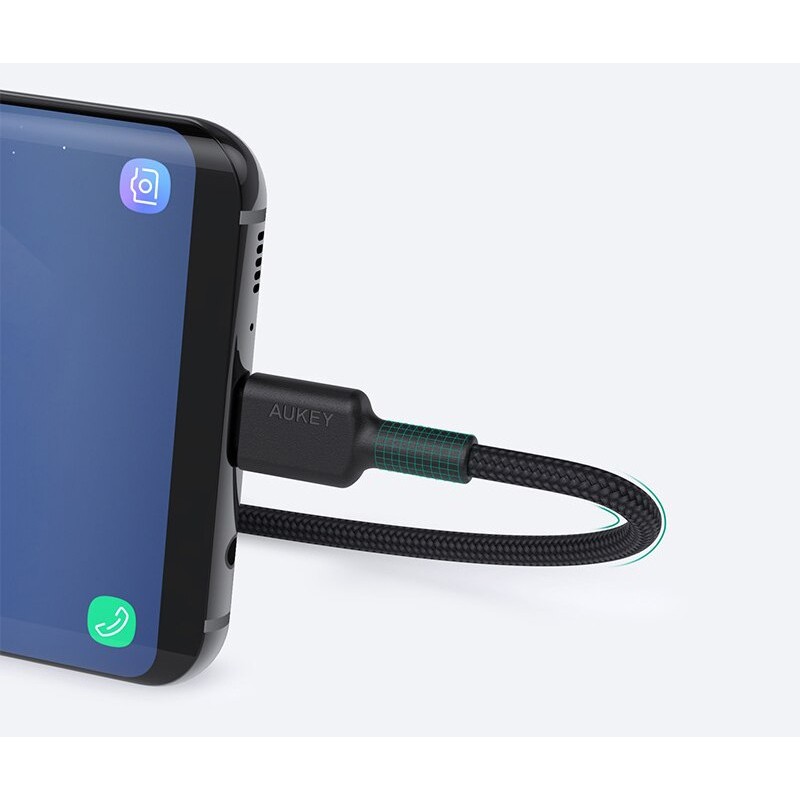 CB-CD30 nylonowy kabel USB C - USB A | 0.9m | 3A | 60W PD | … | PartsPC.pl