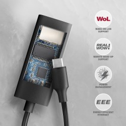 ADE-ARC Karta sieciowa Gigabit Ethernet adapter, USB-C 3.2 G… | PartsPC.pl