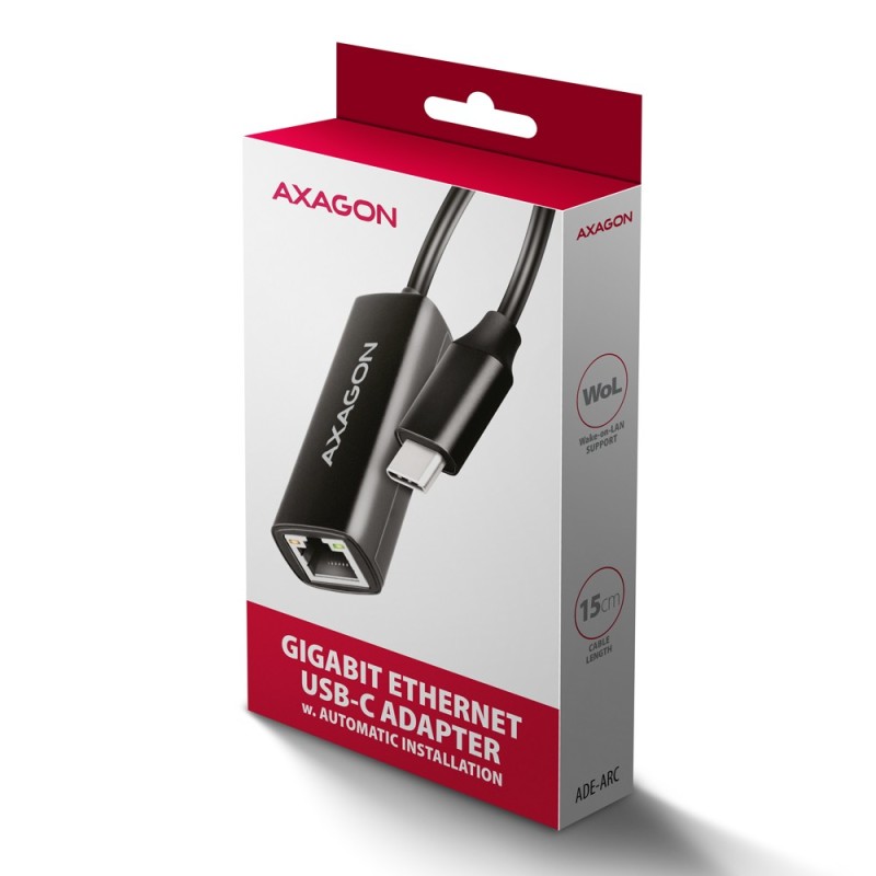 ADE-ARC Karta sieciowa Gigabit Ethernet adapter, USB-C 3.2 G… | PartsPC.pl