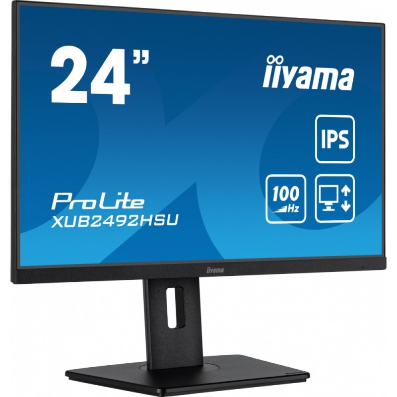 Monitor 23.8 cala XUB2492HSU-B6 IPS,HDMI,DP,100Hz,PIVOT,USB,… | PartsPC.pl