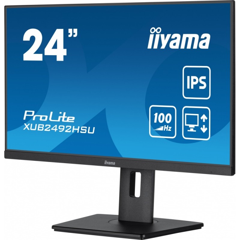 Monitor 23.8 cala XUB2492HSU-B6 IPS,HDMI,DP,100Hz,PIVOT,USB,… | PartsPC.pl