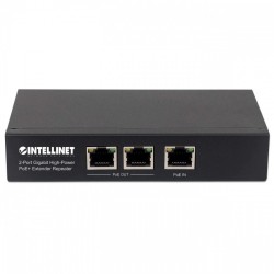 Regenerator Extender PoE+ 2-portowy Gigabit 802.3at/af | PartsPC.pl