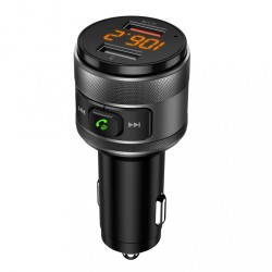 Transmiter samochodowy FM MP3 z funkcją BT, USB LCD FM-57 QC… | PartsPC.pl