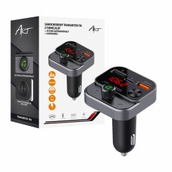 Transmiter samochodowy FM MP3 z funkcją BT,USB LCD FM-84B QC… | PartsPC.pl