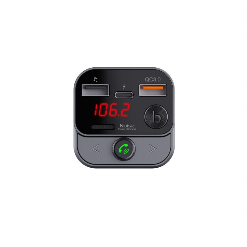 Transmiter samochodowy FM MP3 z funkcją BT,USB LCD FM-84B QC… | PartsPC.pl