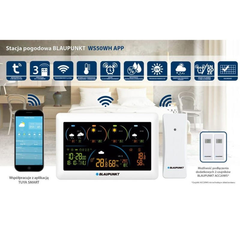 Stacja pogody WS50WH APP | PartsPC.pl