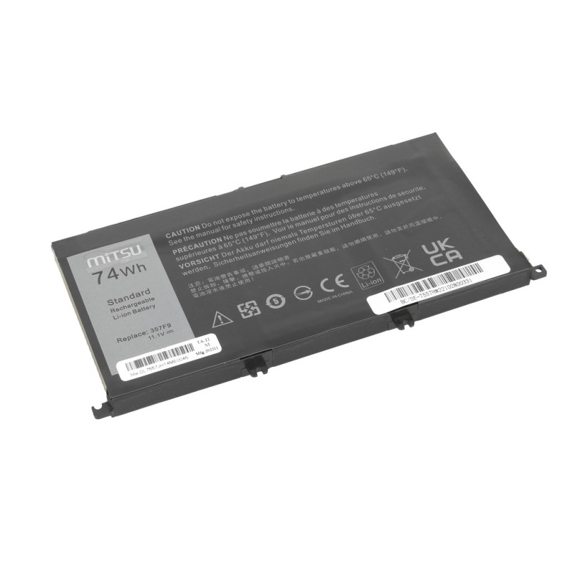 Bateria Dell Inspiron 357F9 5577 7557 6600mAh | PartsPC.pl