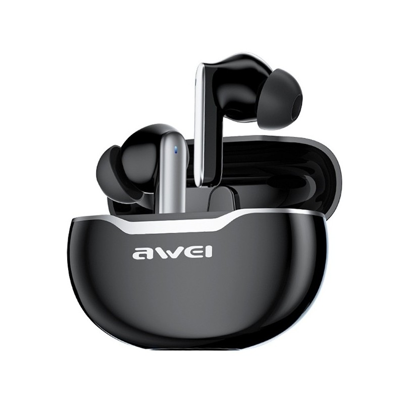 Słuchawki stereo Bluetoth T50 TWS Czarne | PartsPC.pl