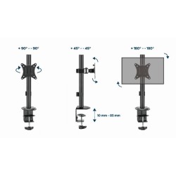 Ramię regulowane 17-32 cale 9kg | PartsPC.pl