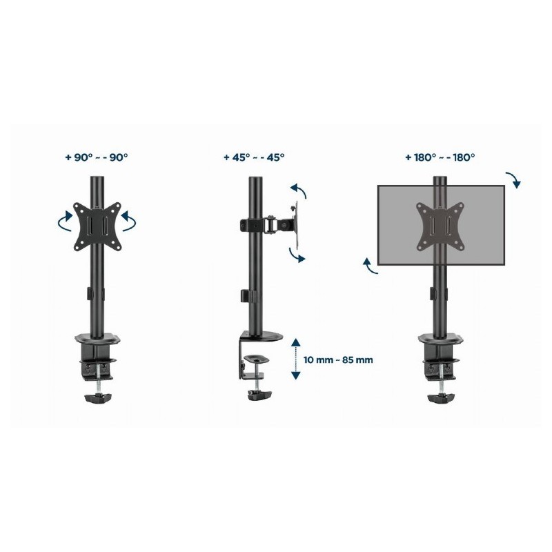 Ramię regulowane 17-32 cale 9kg | PartsPC.pl
