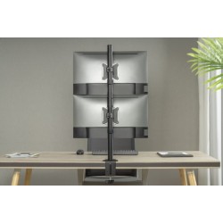 Uchwyt na  2 monitory 17-32 max. 9kg | PartsPC.pl