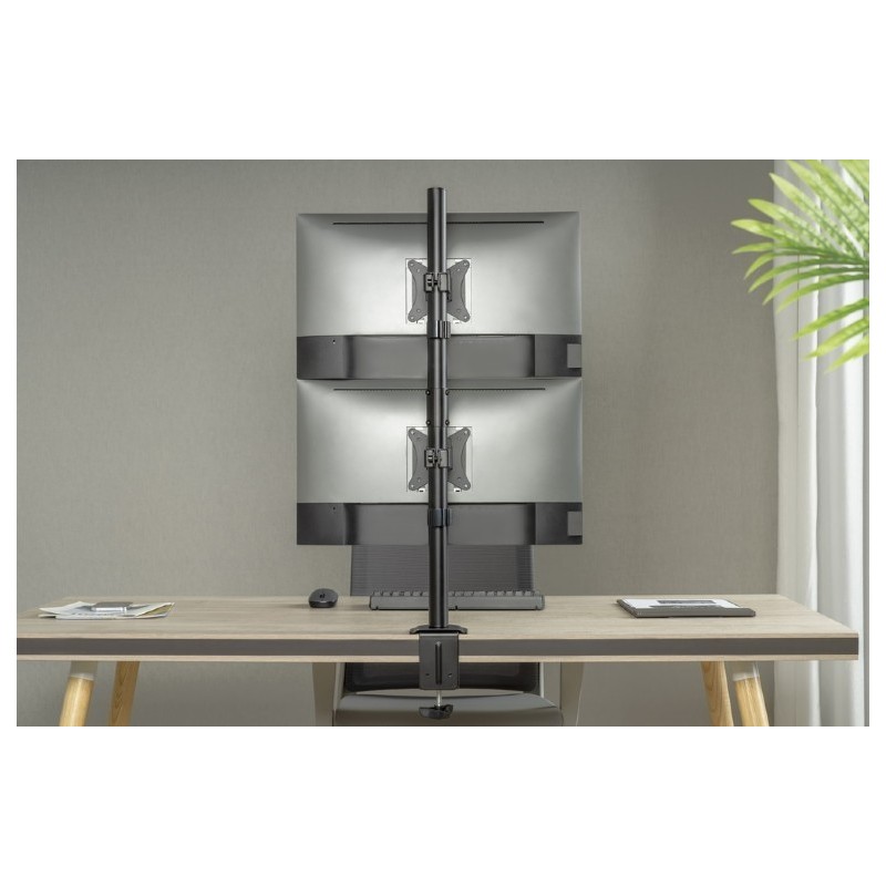 Uchwyt na  2 monitory 17-32 max. 9kg | PartsPC.pl