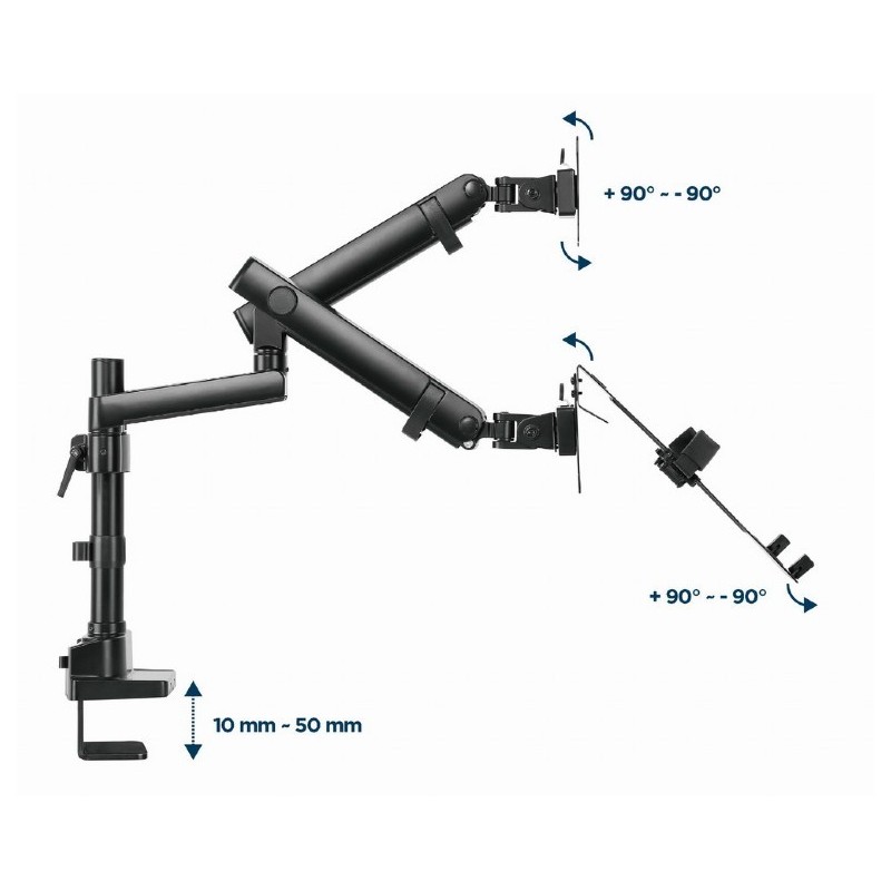 Uchwyt do monitora max 32 cale i laptopa do 15.6 cali | PartsPC.pl