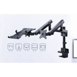 Uchwyt do monitora max 32 cale i laptopa do 15.6 cali | PartsPC.pl
