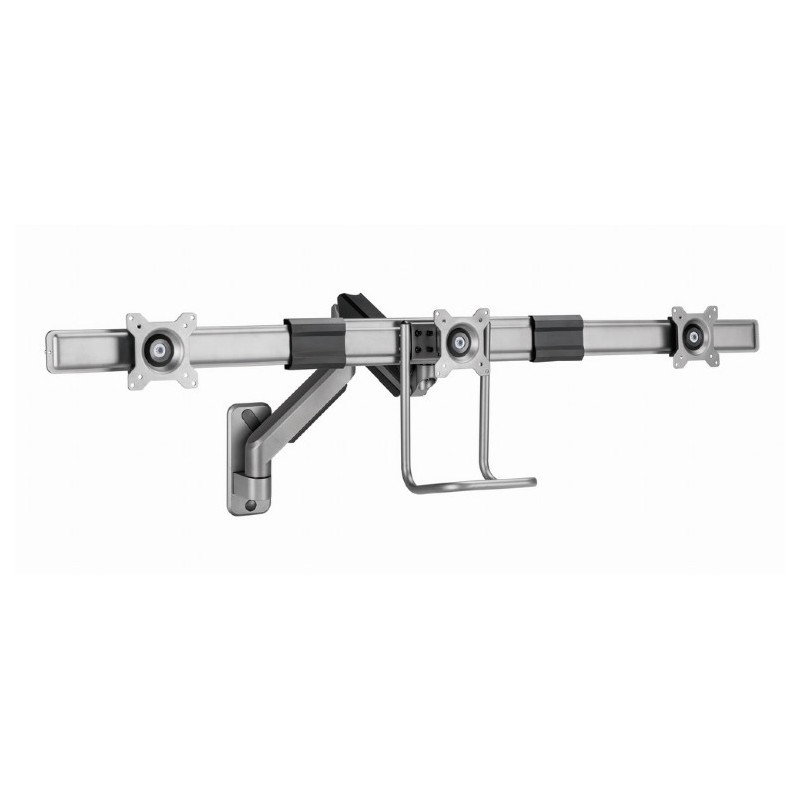Uchwyt ścienny 3 monitory 17-27 cali 6kg | PartsPC.pl