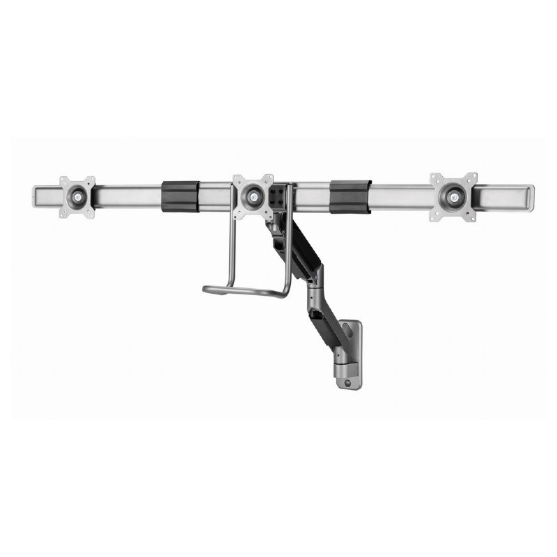 Uchwyt ścienny 3 monitory 17-27 cali 6kg | PartsPC.pl