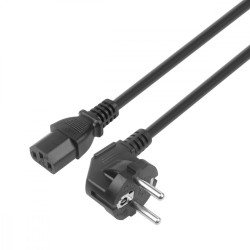 Kabel zasilający 1.8 m IEC C13 VDE | PartsPC.pl