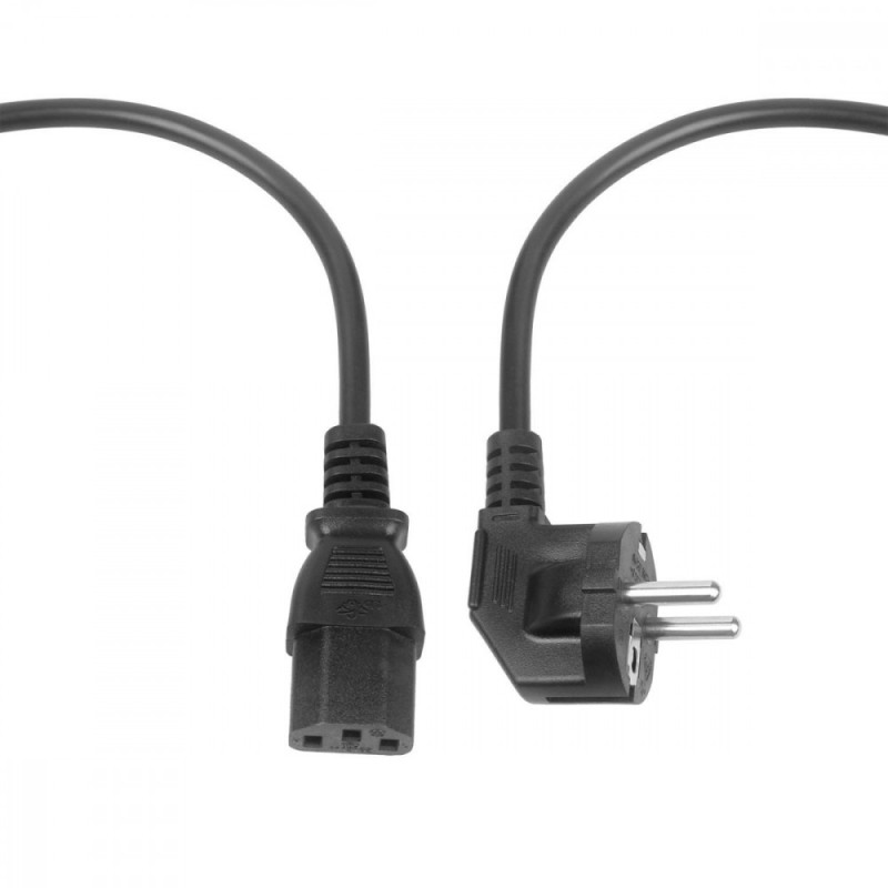 Kabel zasilający 1.8 m IEC C13 VDE | PartsPC.pl