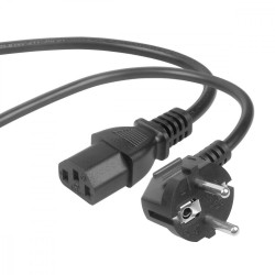 Kabel zasilający 1.8 m IEC C13 VDE | PartsPC.pl