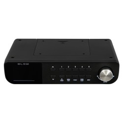 Radio kuchenne przenośne FM/DAB+ RK1 czarne | PartsPC.pl