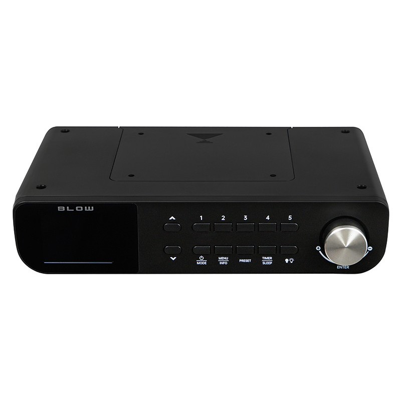 Radio kuchenne przenośne FM/DAB+ RK1 czarne | PartsPC.pl