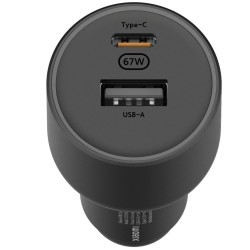 Ładowarka samochodowa Mi 67W bezprzewodowa USB-C USB-A | PartsPC.pl