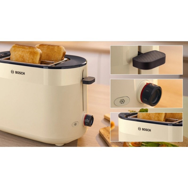 Toster MyMoment TAT2M127 beżowy | PartsPC.pl
