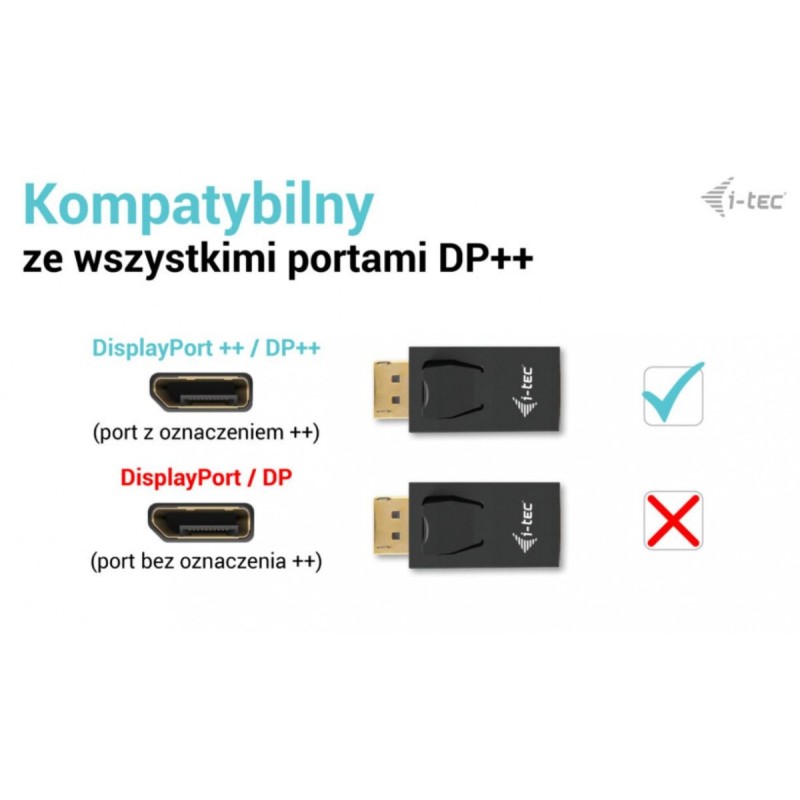 Adapter DisplayPort to HDMI (max 4K/30Hz) | PartsPC.pl