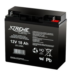 Akumulator żelowy 12V 18Ah XTREME | PartsPC.pl