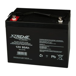 Akumulator żelowy 12V 80Ah XTREME | PartsPC.pl