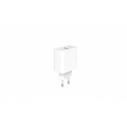 Ładowarka PowerDelivery USB-A USB-C 20W Biała | PartsPC.pl