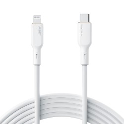 CB-SCL2 White silikonowy kabel Lightning-USB C | USB Power D… | PartsPC.pl