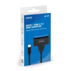 Adapter USB-C 3.1 Gen 1 (M) - SATA (F) do dysków 2.5 cala, A… | PartsPC.pl