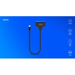 Adapter USB-C 3.1 Gen 1 (M) - SATA (F) do dysków 2.5 cala, A… | PartsPC.pl