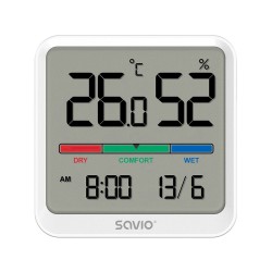 Czujnik temperatury i wilgotności, do użytku wewnętrznego, e… | PartsPC.pl