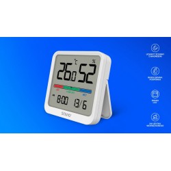 Czujnik temperatury i wilgotności, do użytku wewnętrznego, e… | PartsPC.pl