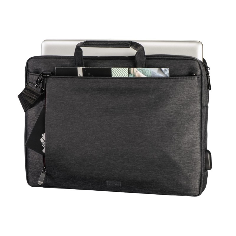 Torba do laptopa Manchester 13,3 cala Czarna | PartsPC.pl