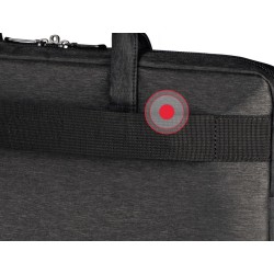 Torba do laptopa Manchester 13,3 cala Czarna | PartsPC.pl