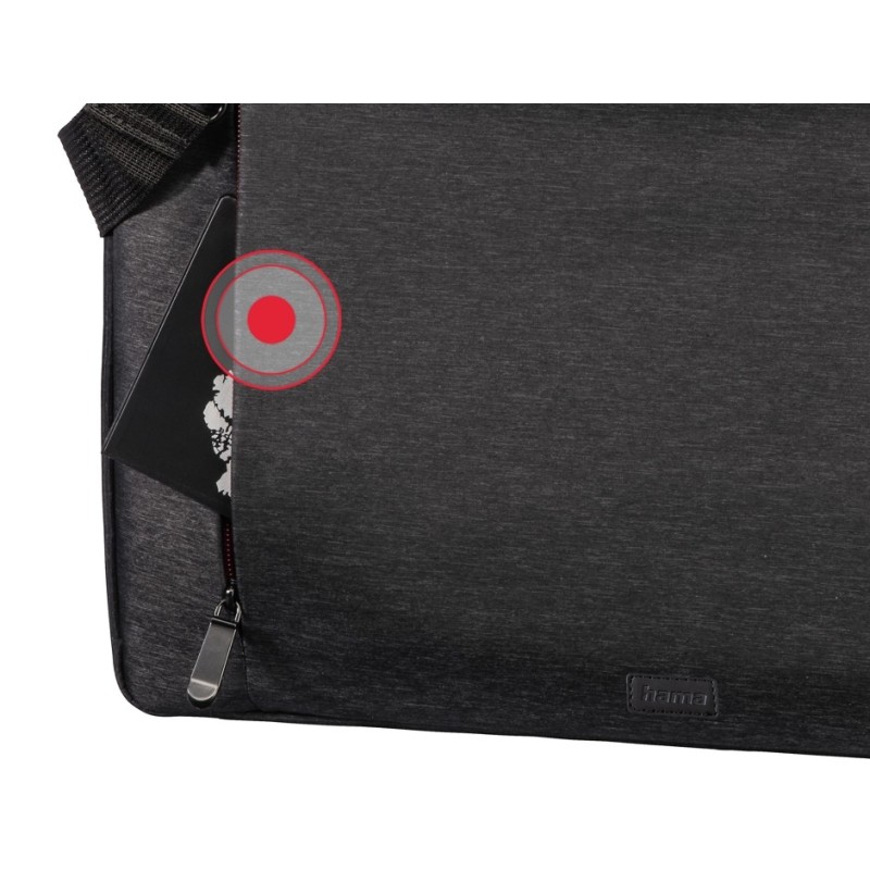 Torba do laptopa Manchester 13,3 cala Czarna | PartsPC.pl