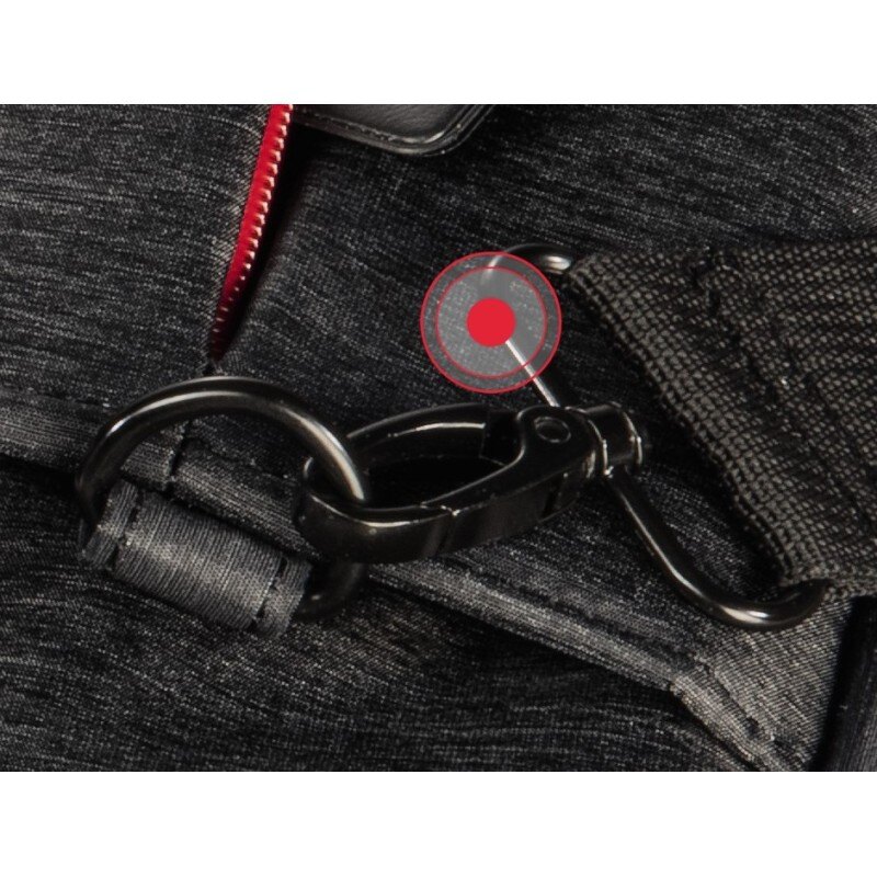 Torba do laptopa Manchester 13,3 cala Czarna | PartsPC.pl