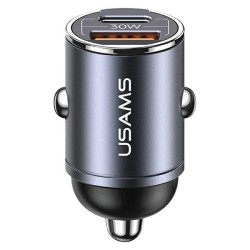 Ładowarka samochodowa 30W 1xUSB+1xUSB-C C38 Fast Charge Stal… | PartsPC.pl