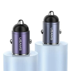 Ładowarka samochodowa 30W 1xUSB+1xUSB-C C38 Fast Charge Stal… | PartsPC.pl