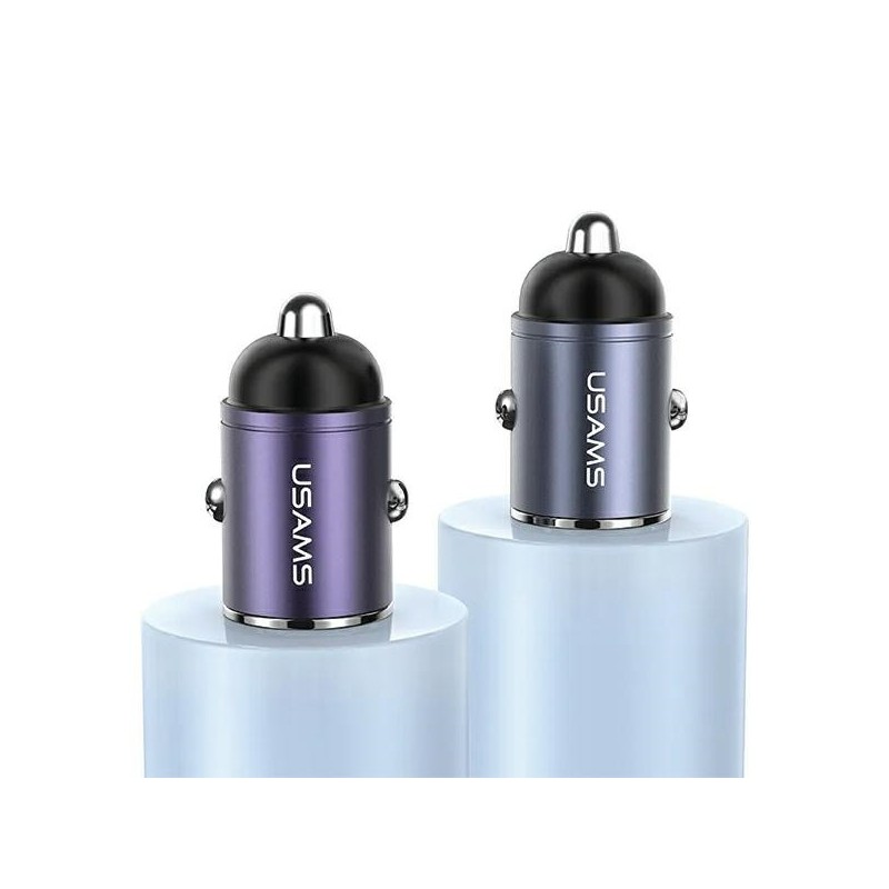 Ładowarka samochodowa 30W 1xUSB+1xUSB-C C38 Fast Charge Stal… | PartsPC.pl