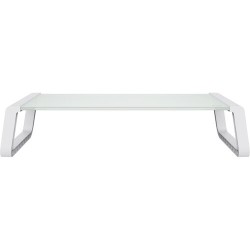 Podstawka pod monitor MONTA GLASS biała | PartsPC.pl