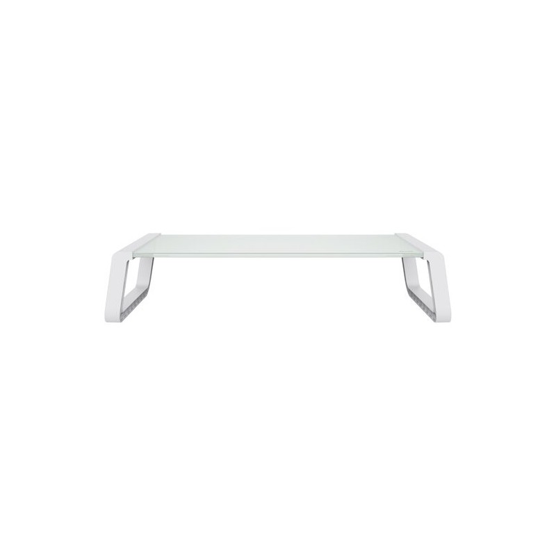 Podstawka pod monitor MONTA GLASS biała | PartsPC.pl