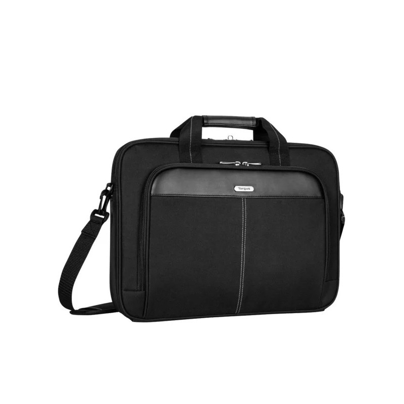 Torba na laptopa 15.6'' Classic Slim Briefcase - czarna | PartsPC.pl