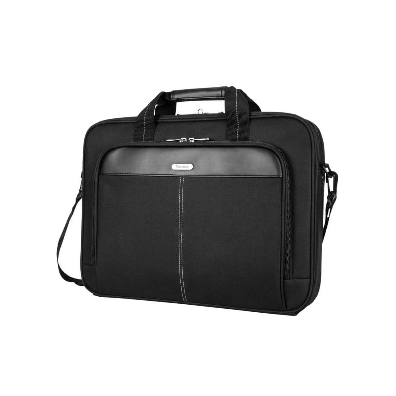Torba na laptopa 15.6'' Classic Slim Briefcase - czarna | PartsPC.pl