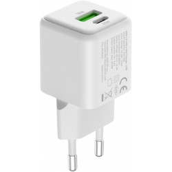 Ładowarka sieciowa USB C/A 20W/18W 3A Power delivery 3.0 QC3… | PartsPC.pl